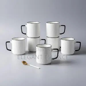 *6pc Japanese Mugs.*