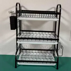 Executive Carbon Black Advanced 3 Layer Dish Rack at 2600