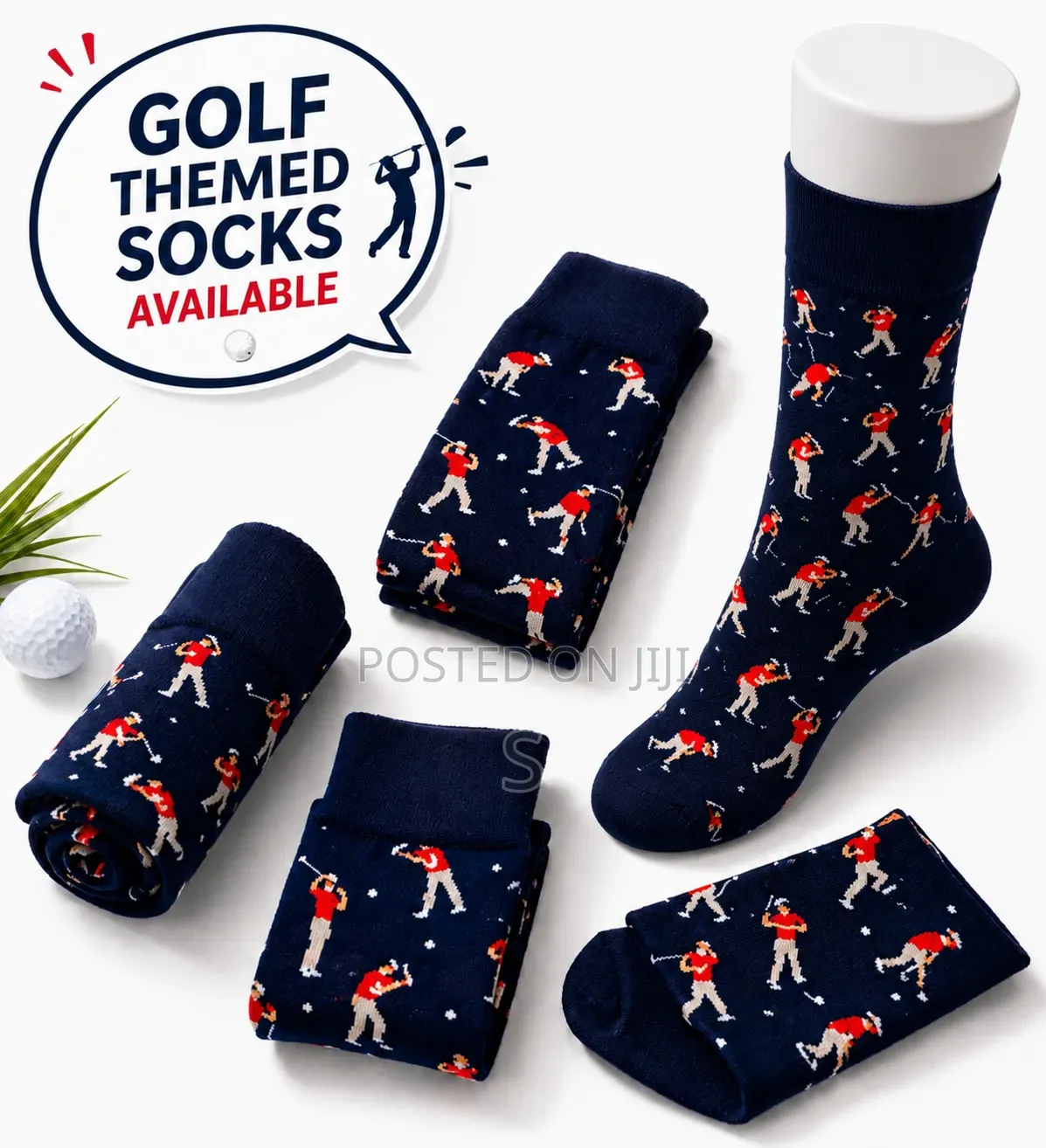 Golf Themed Socks