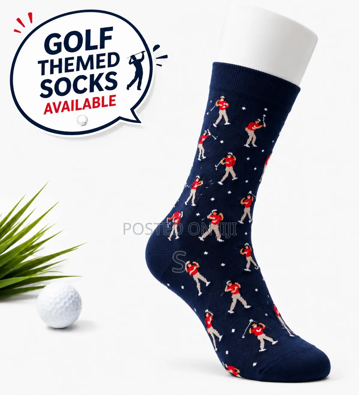 Golf Themed Socks