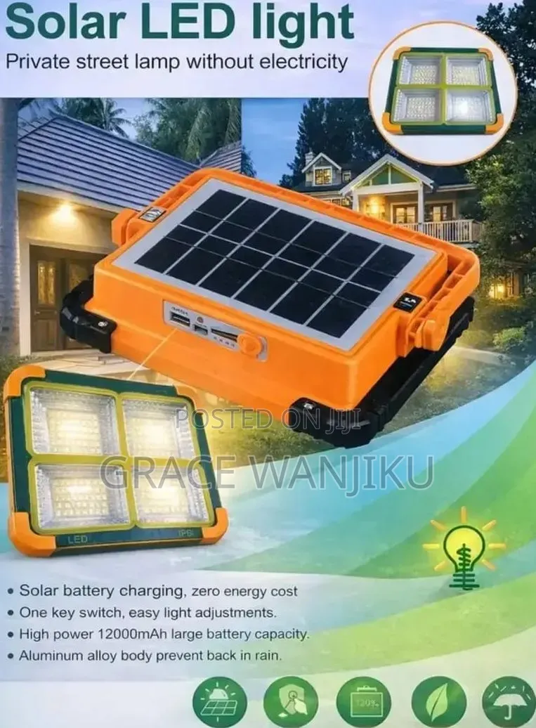 Led Solar Light Charger