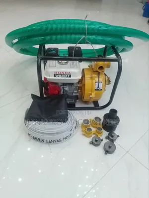 2 Inches Honda High Pressure Petrol Water Pump With Both Pipes