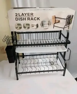 2 Layer Executive Marble Dish Rack