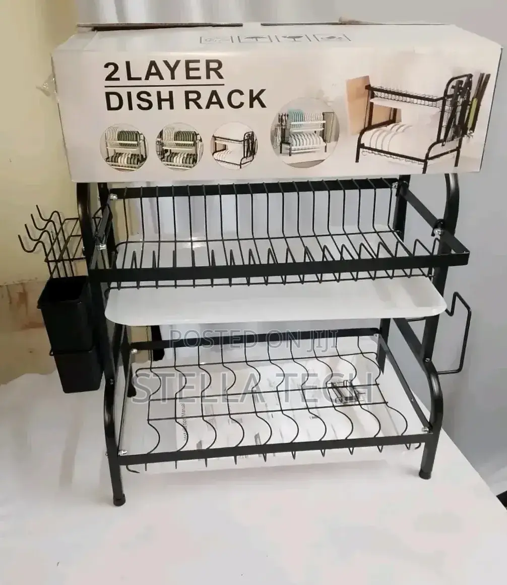 2 Layer Executive Marble Dish Rack