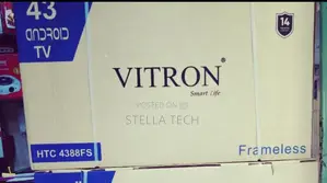 Vitron 43 Inches Smart Android Frameless