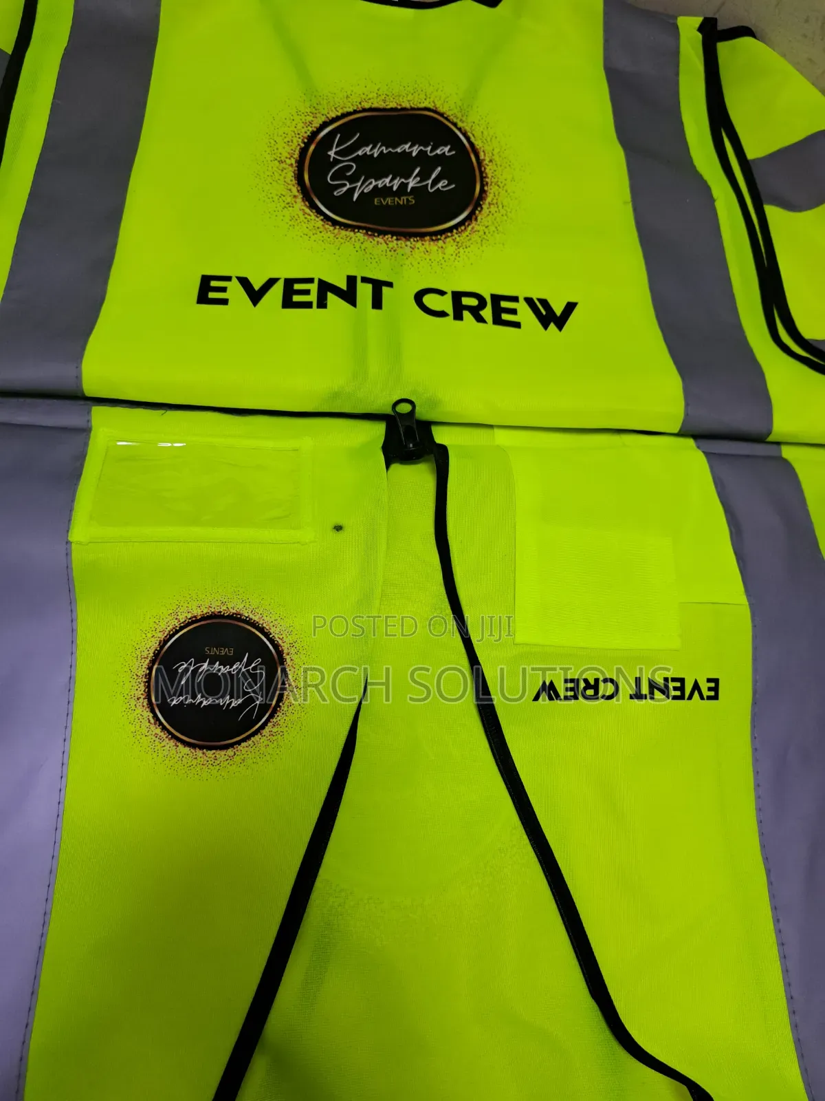 Event Reflector Vest With Pocket