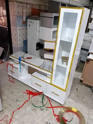 Modern Tv Stand With Display Cabinet