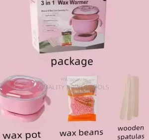 3-in-1 Wax Warmer Kit for Hair Removal and Waxing Treatments