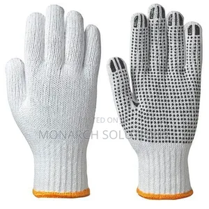 Cotton Dotted Safety Gloves