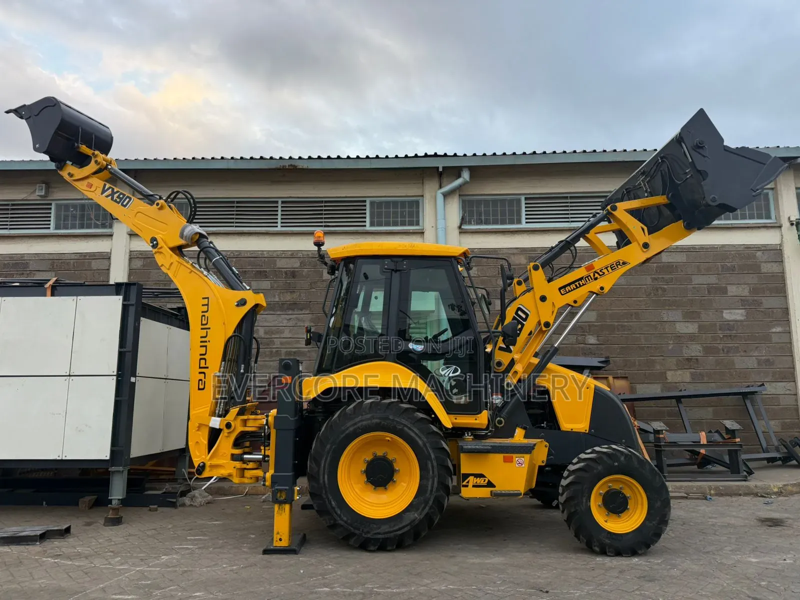 Mahindra Diesel Vx90 Earth Master Loader