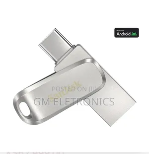 Sandisk Ultra Dual Drive Luxe 64gb Usb Type-C Flash Drive-Metallic