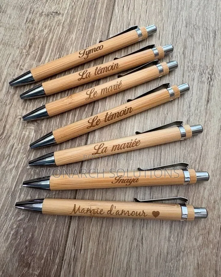 Bamboo Pens With Branding