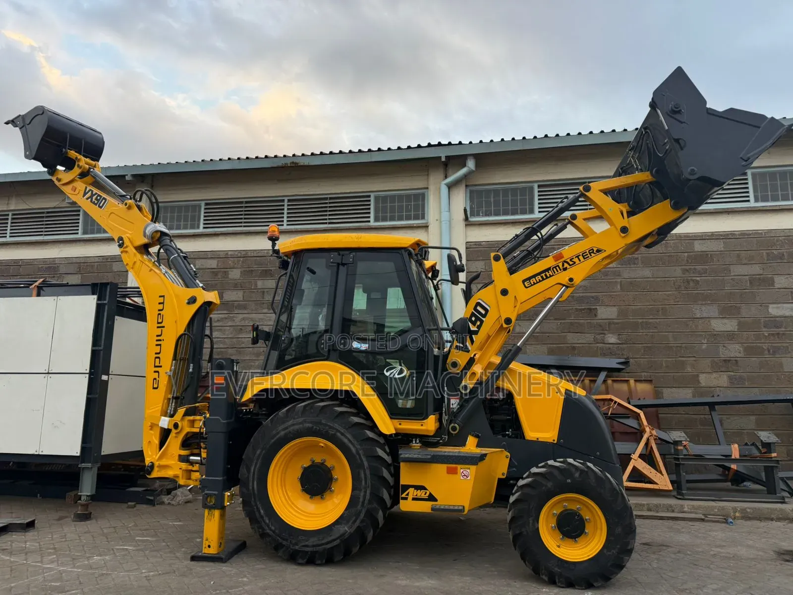 Mahindra Diesel Vx90 Earth Master Loader