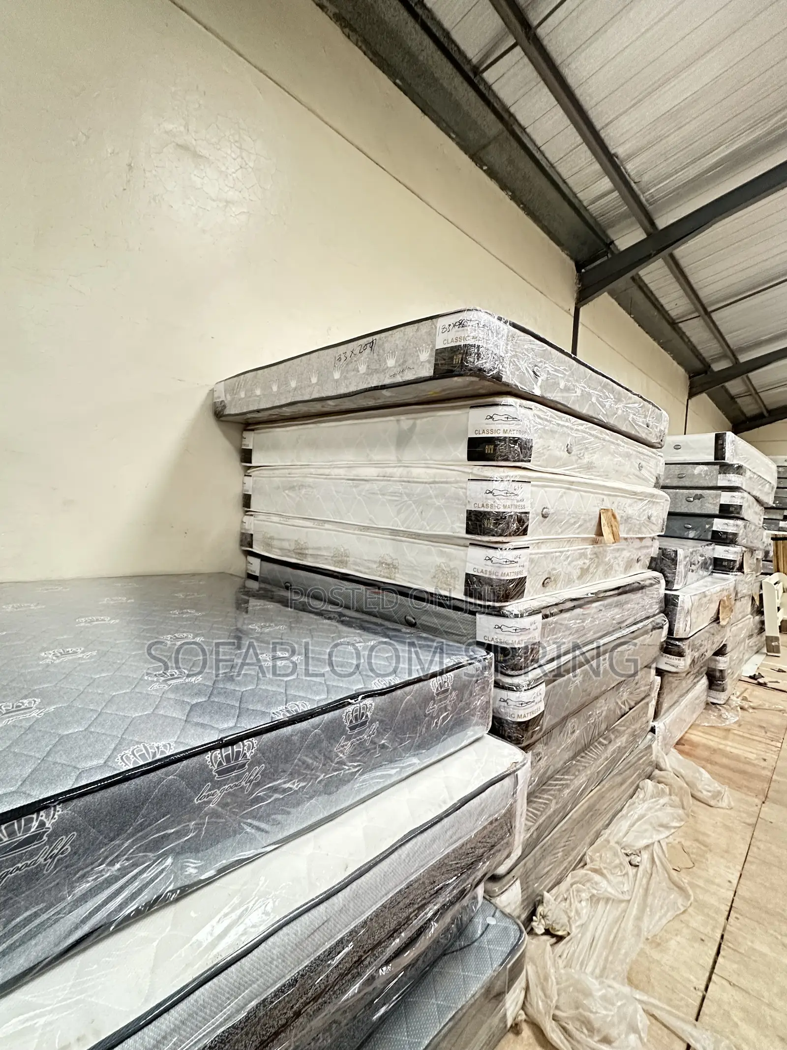 6*6 Spring Mattress - 10 Inches