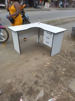 White Office Desk