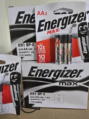 Original Energizer Max Aa Batteries 2 Pack – Long Lasting Alkaline