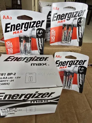 Original Energizer Aa Lr6 Batteries 2 Pack – 10 Year Shelf Life