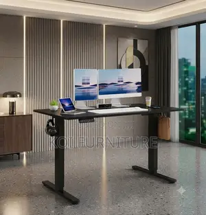 Office Desk; 1.2 Meters Corporate Setups Adjustable Electric Desk