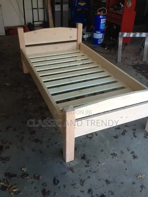 3x6 Simple Bed Made of Hardwoood.