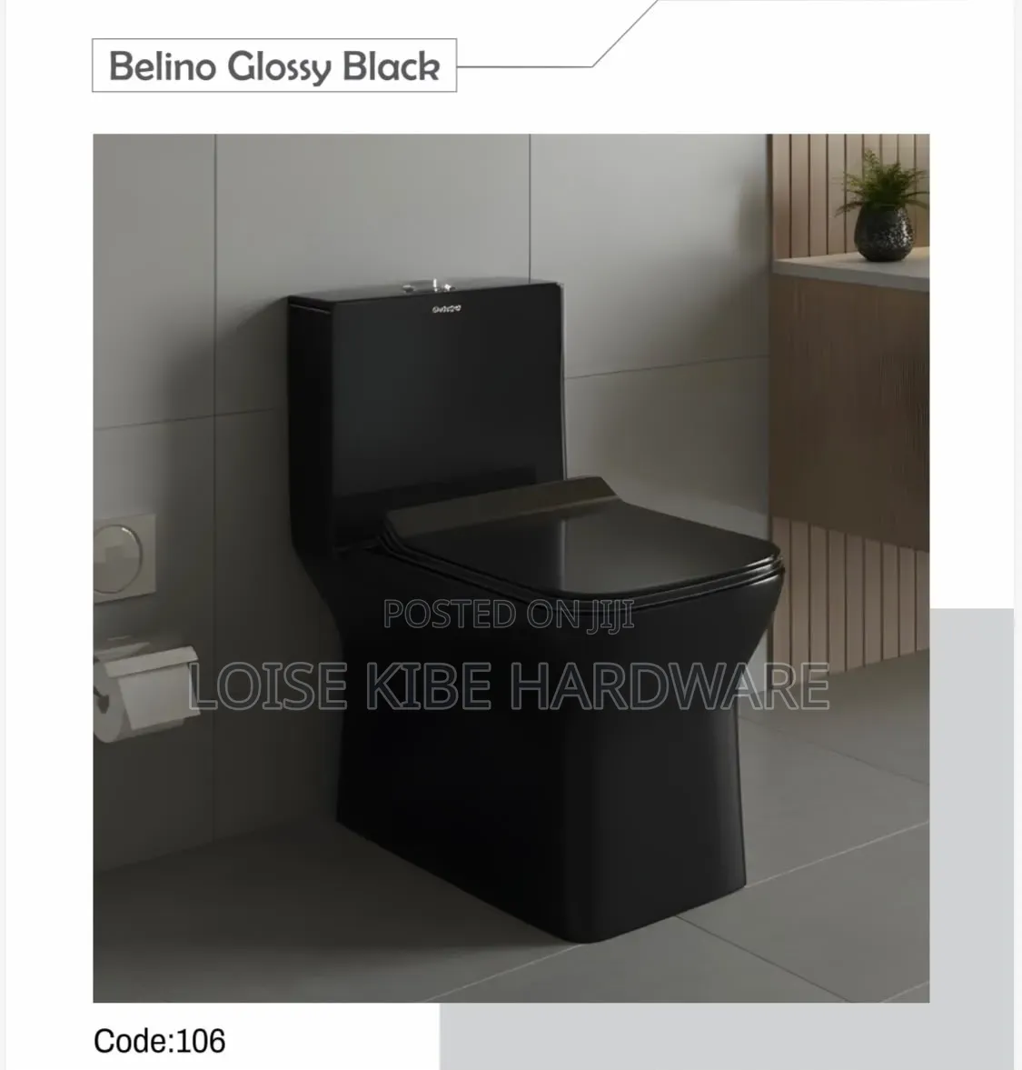 One Piece Toilet Suit Available