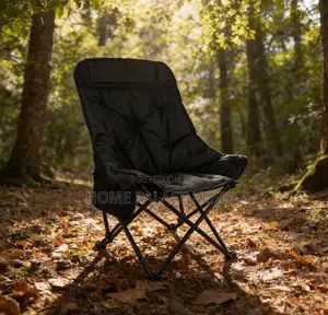Camping Chair: Ultra Light Soft Cushion Moon Chair