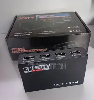 Hdtv Splitter 1-input Port And 4-port Out(1x4)Signal Amplification