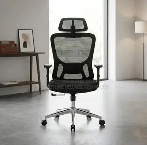 Strong Mesh Highback Chair With Adjustable Armrest