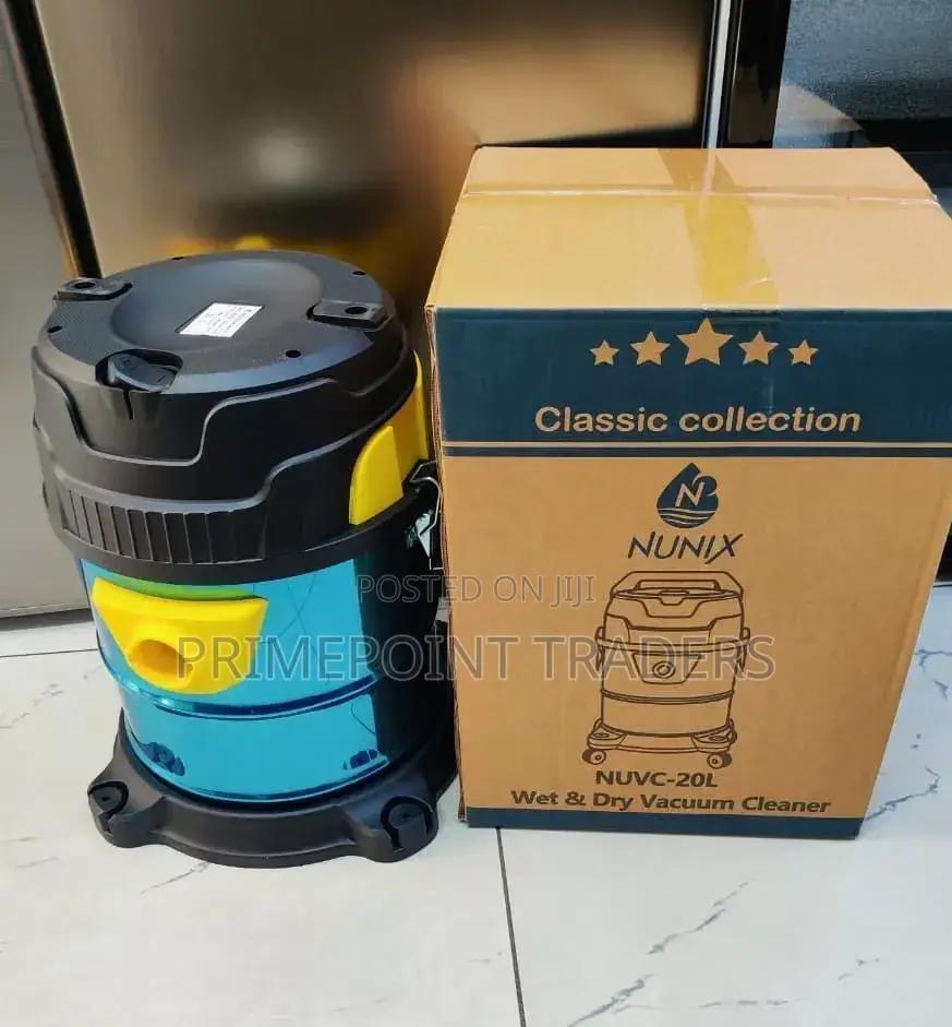 Nunix 20l Wet Dry Vacuum Cleaner – Compact, Efficient Reliable