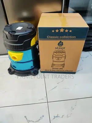 Nunix 20l Heavy-Duty Wet Dry Vacuum Cleaner – Versatile Cleaning Sol