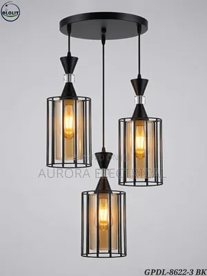 Hanging Pendant Light 3in 1