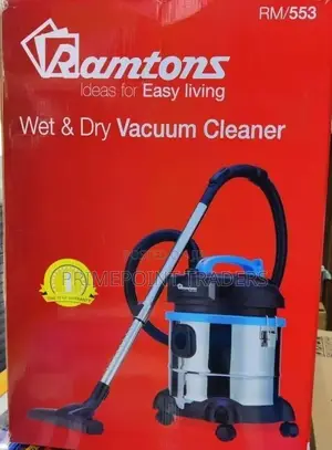 Ramtons Vacuum Cleaner 21 Litres,Powerful 1400w Motor for Deep Cleanin