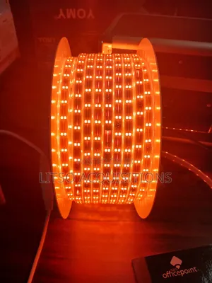 Led Strip Light 220v Waterproof Rope Light – Warm Orange.
