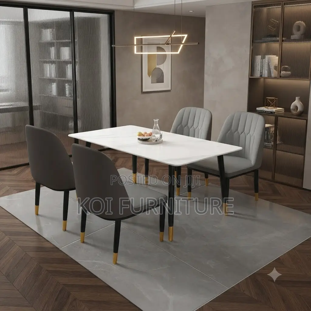 Dining Set; Four Seaters Home Dining Room Set
