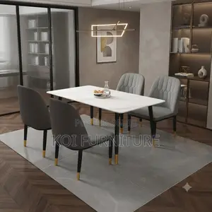 Dining Set; Four Seaters Home Dining Room Set