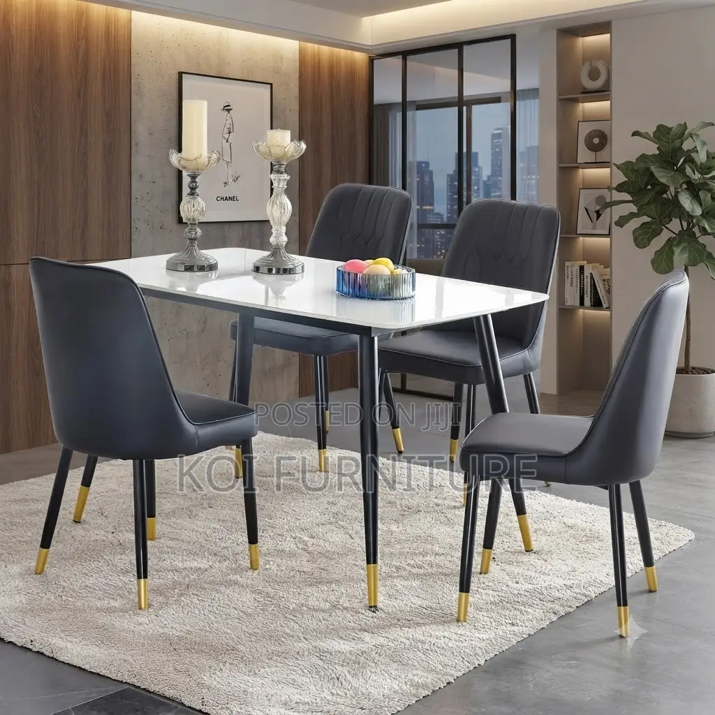 Dining Set; Four Seaters Home Dining Room Set