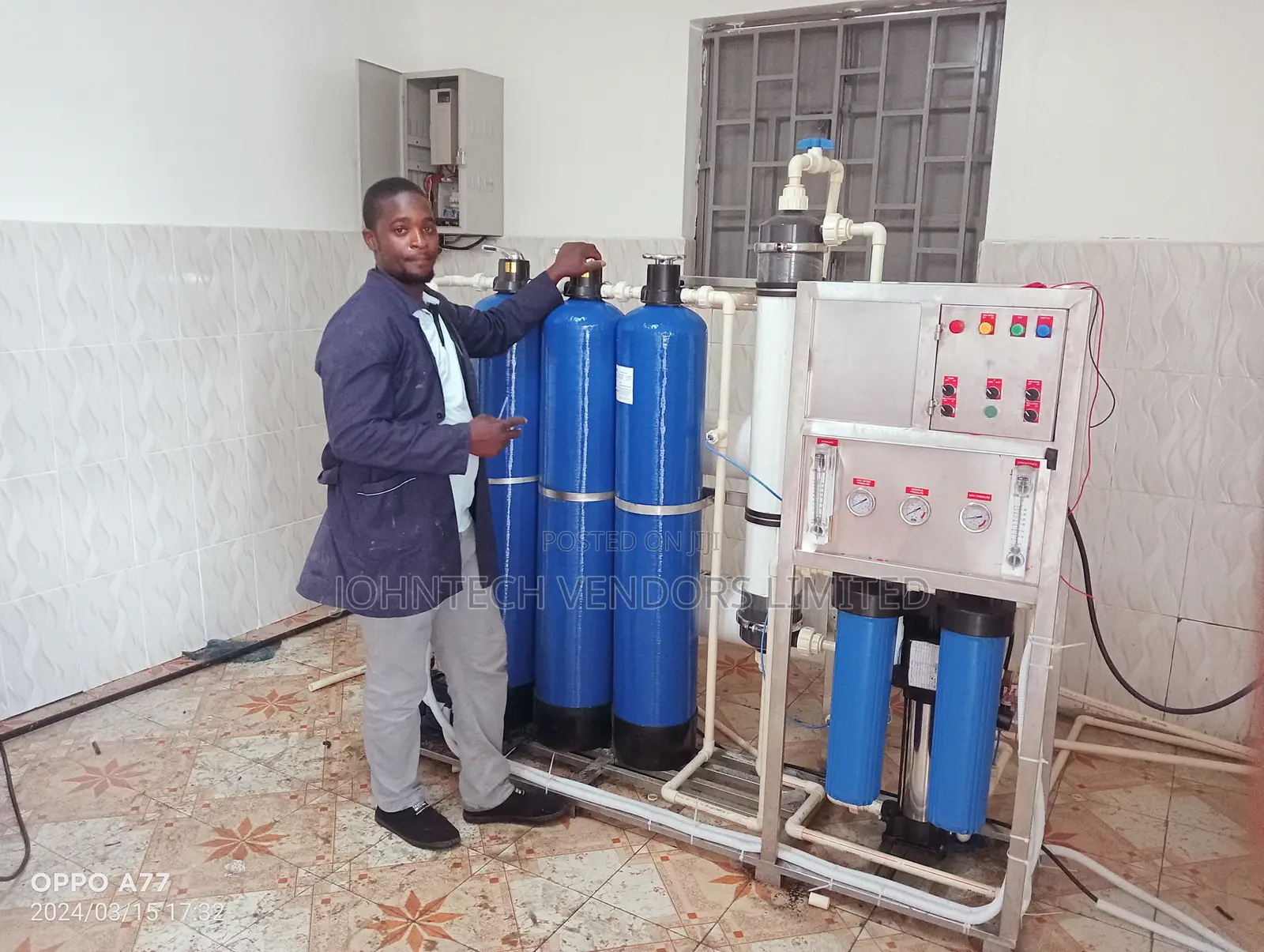 Purification System Borehole Water