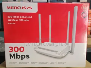 Mercusys 300mbps Enhanced Wireless N Router With 4 Antennas (Mw325r)