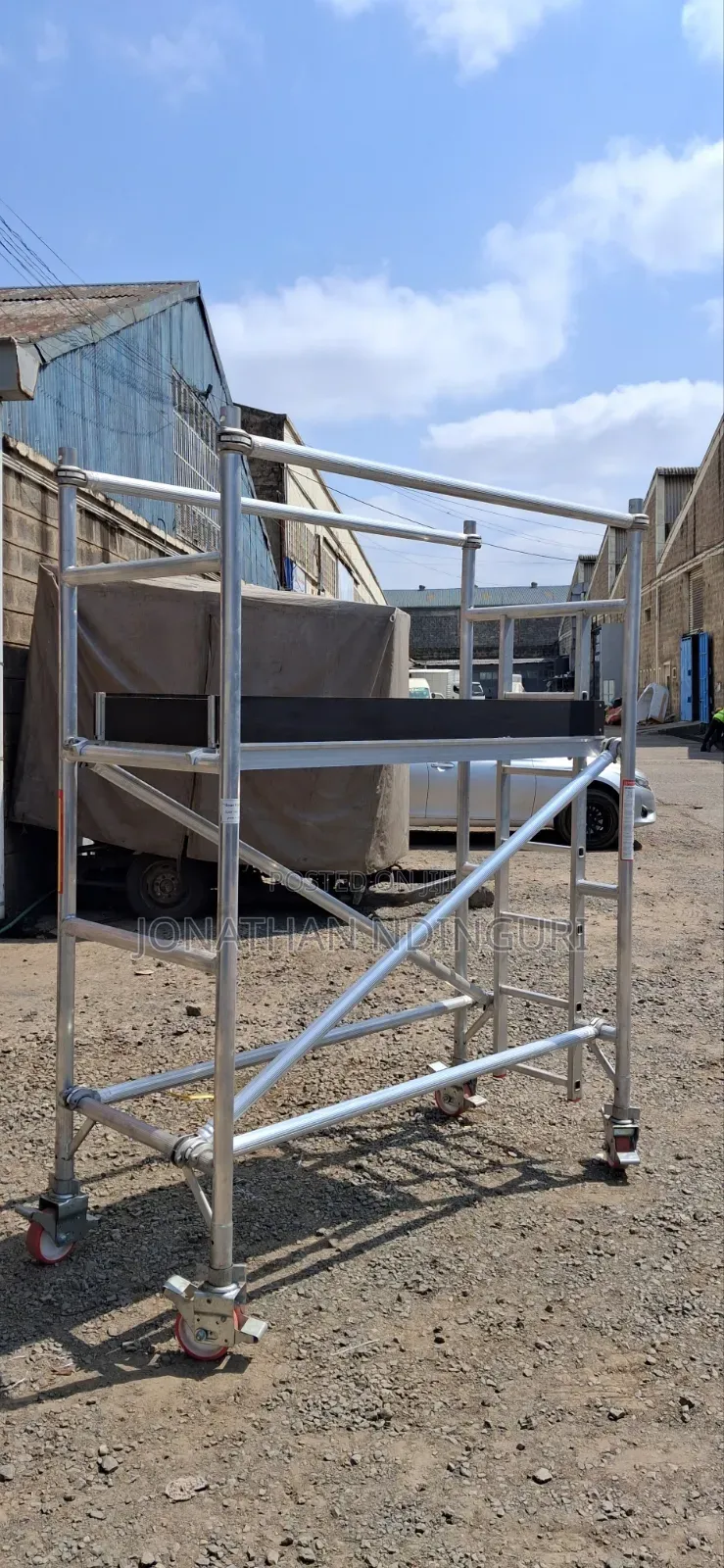 Aluminium Scaffolding Ladder – Premium Construction Access System