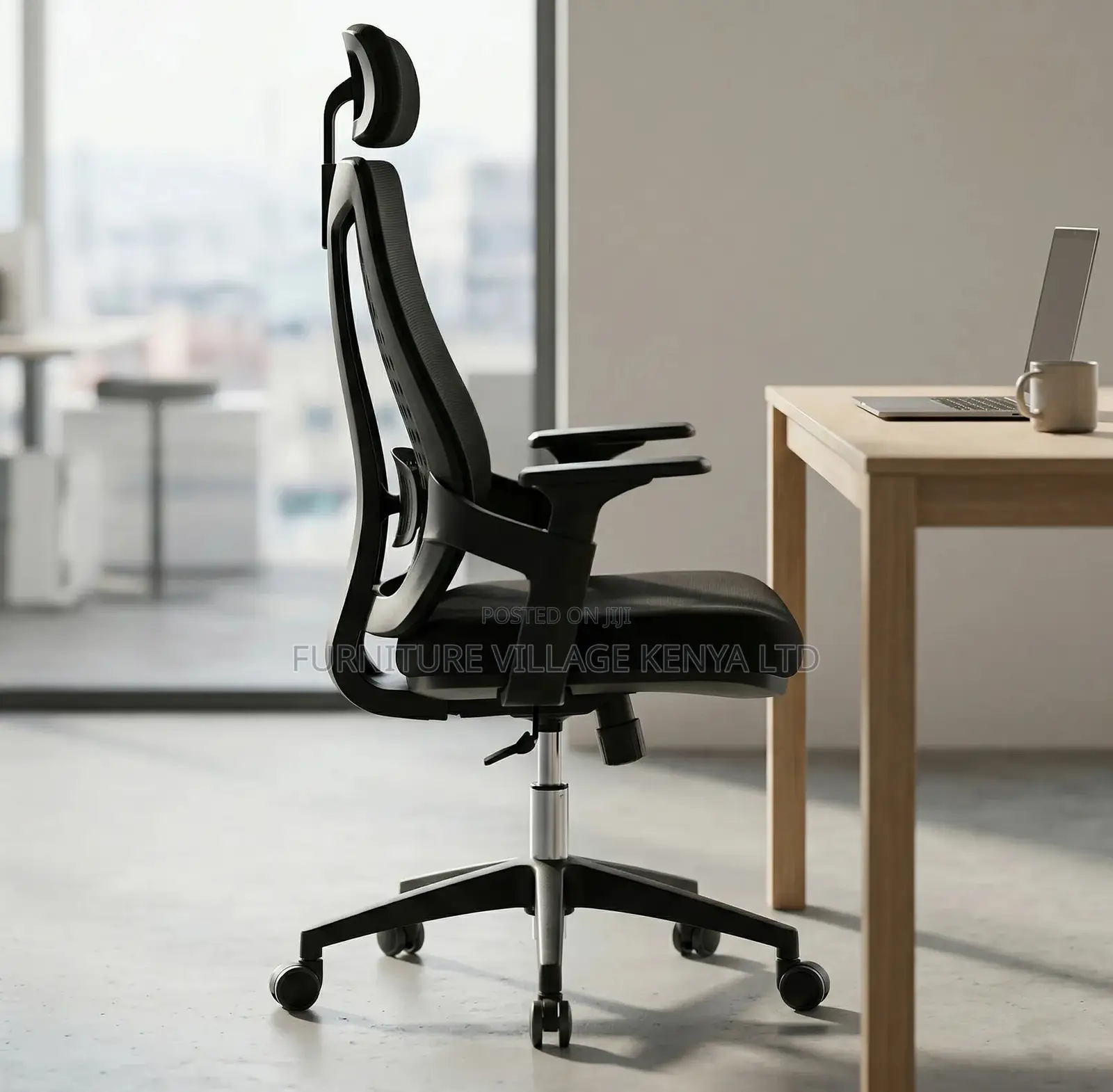 Strong Mesh High-Back Office Chair