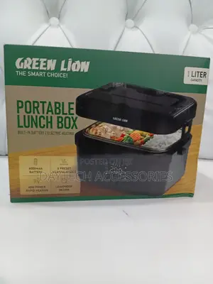 Green Lion Portable Lunch Box With Built-in Battery Electric Heating