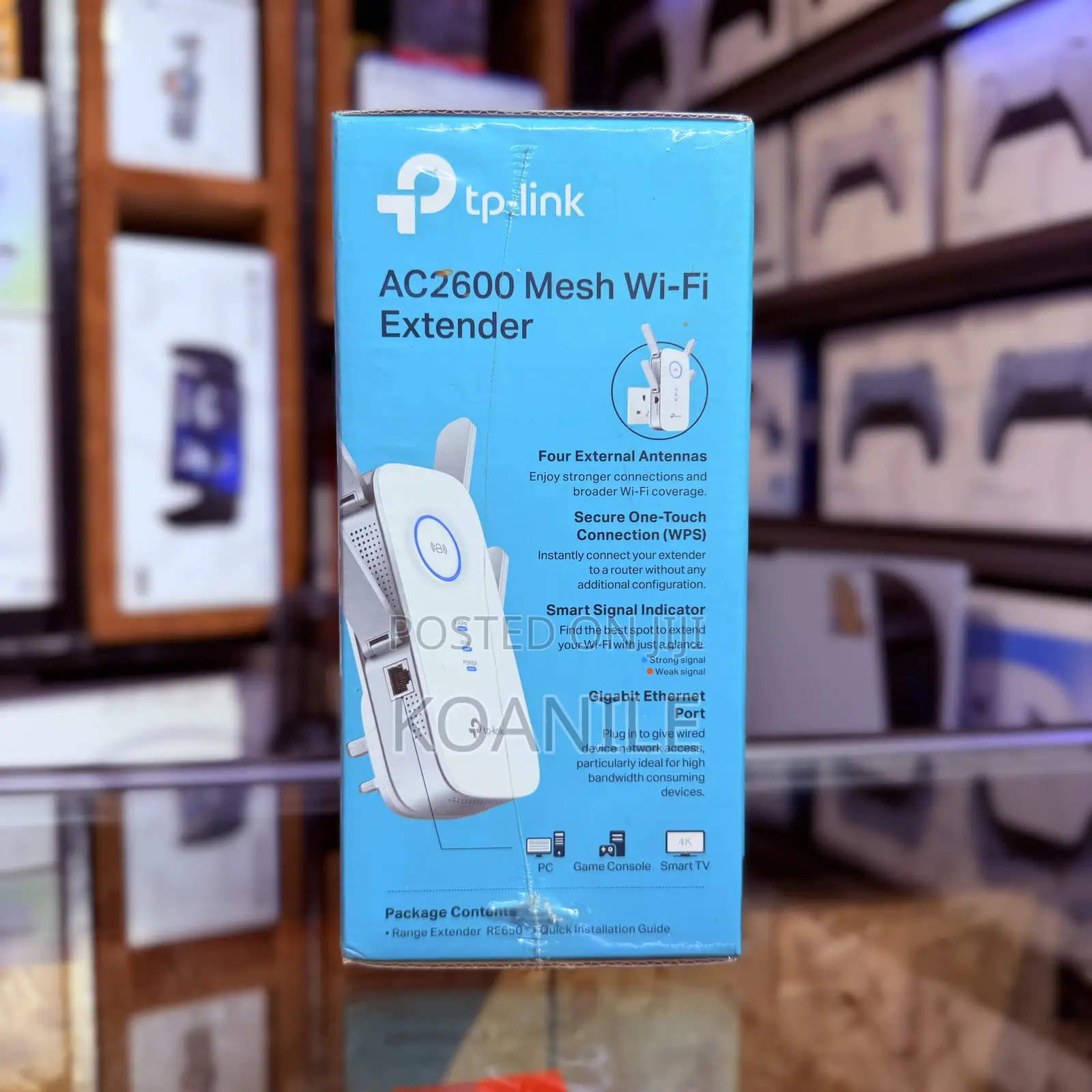 Tp-Link Tl-Re650 – Ac2600 Wi-Fi Range Extender