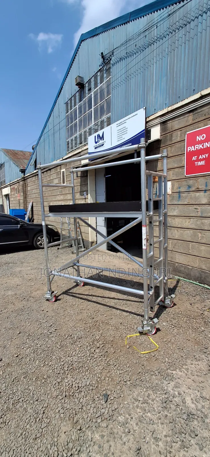Aluminium Scaffold Ladder – Commercial Construction Scaffold