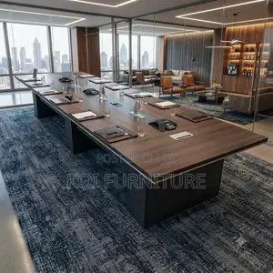 Boardroom Table; 6 Meters Long Strength Office Boardroom Table