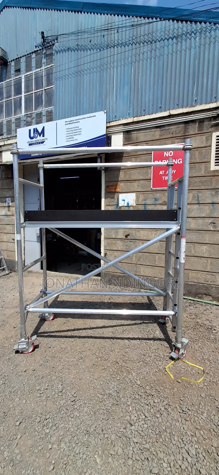 Aluminium Scaffold Ladder – Professional Height Access Solution