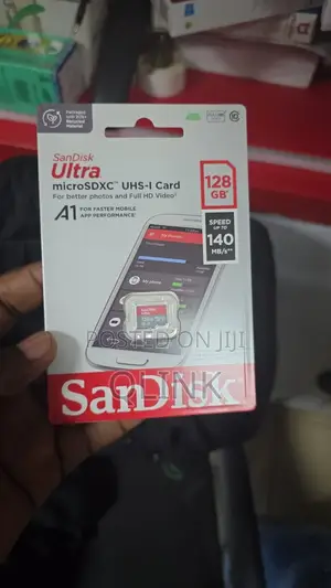Sandisk Ultra Uhs I 128gb Sd Card 140mb/S