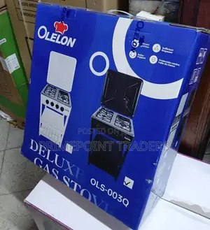 Olelon Cooker, 50*55 Standing Cooker With Shelves 3+1
