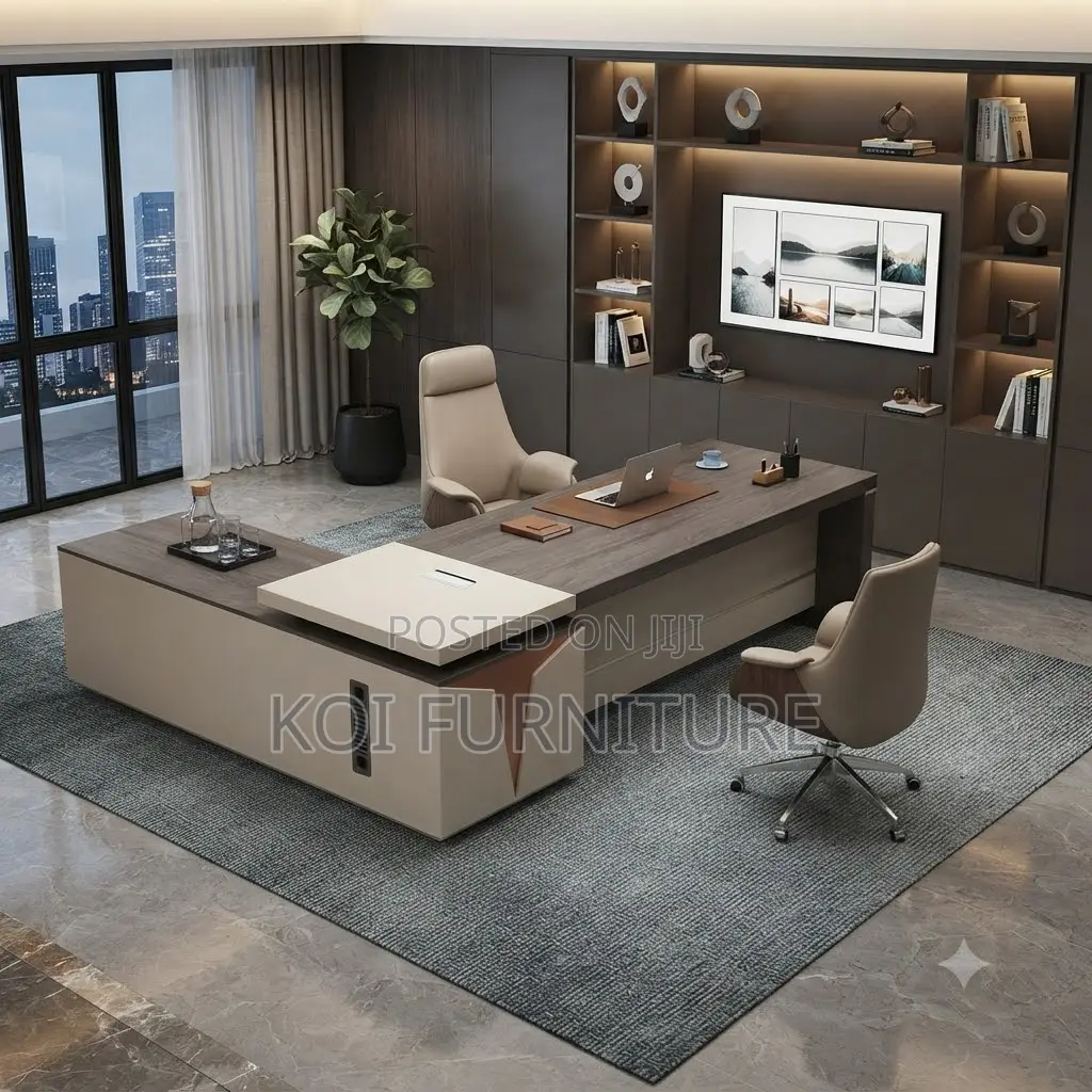 Office Desk; 1.8 Meter Surface Area Executive Office Desk