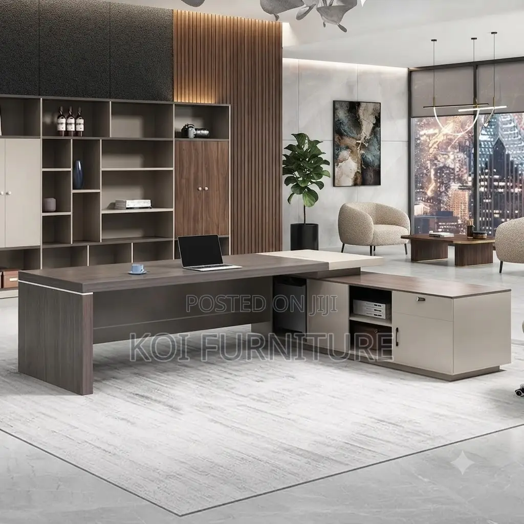 Office Desk; 1.8 Meter Surface Area Executive Office Desk