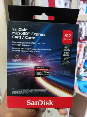 Sandisk 512gb Microsd Express Memory Card