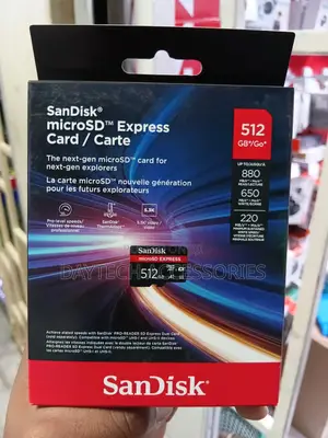 Sandisk 512gb Microsd Express Memory Card